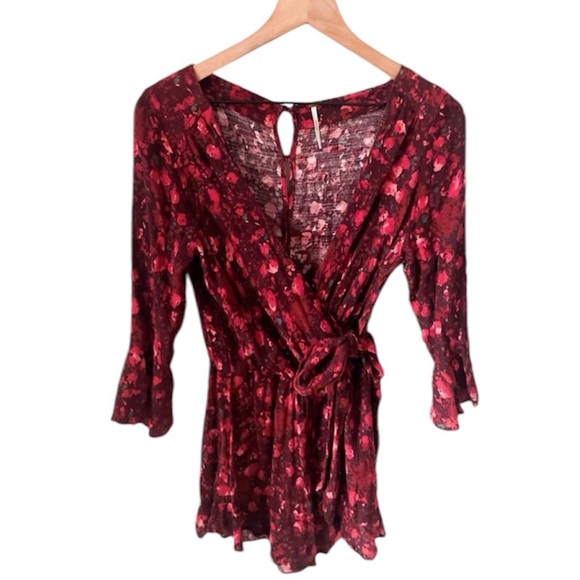 FREE PEOPLE All the Right Ruffles romper - Picture 5 of 7